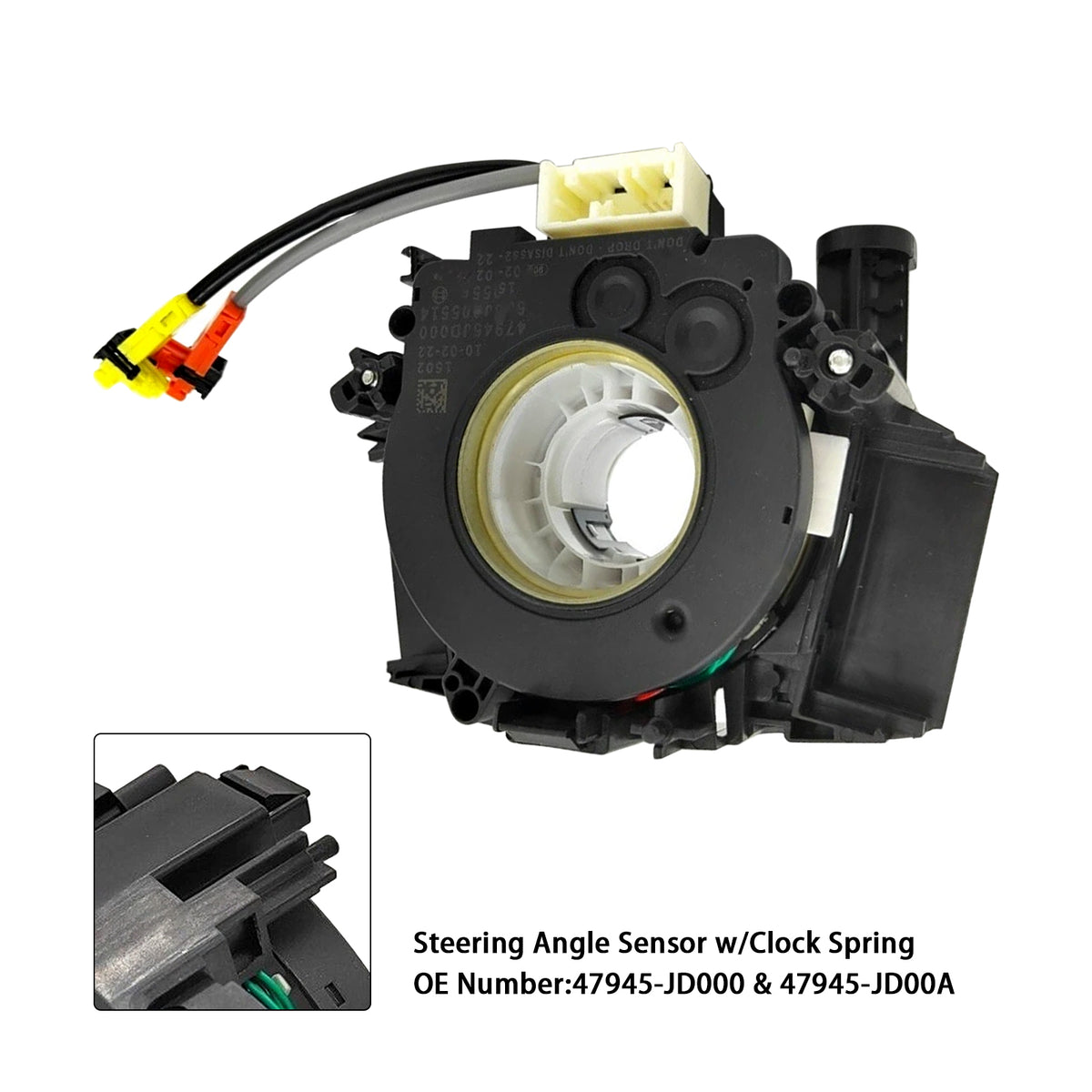 Nissan Qashqai J10 2006-2013 47945-JD000 Steering Angle Sensor w/Clock Spring