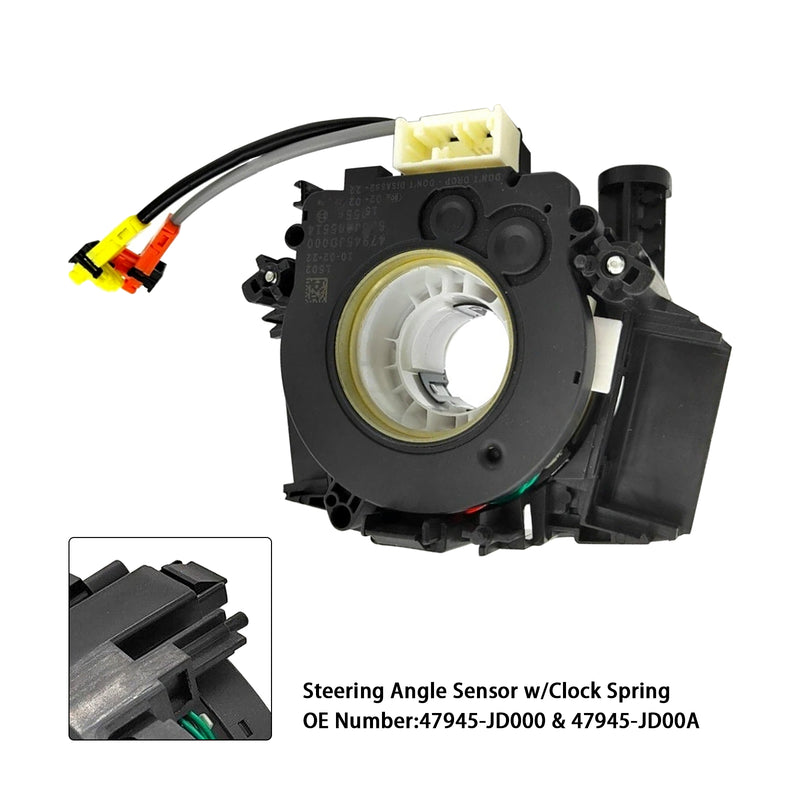 Nissan Qashqai J10 2006-2013 47945-JD000 Steering Angle Sensor w/Clock Spring