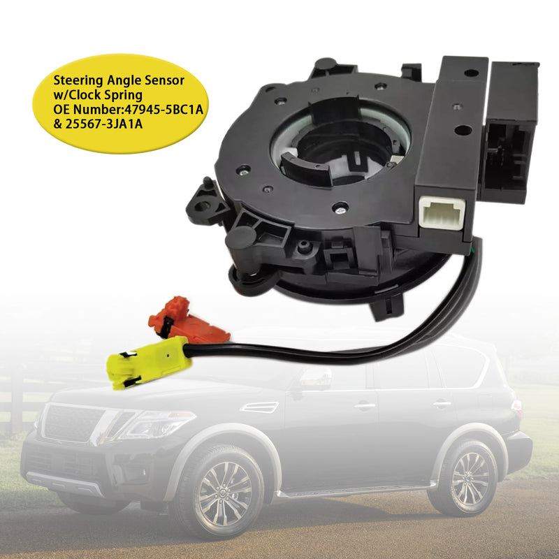 2015-2019 Infiniti Q50 Q60 QX80 Armada 47945-5BC1A Steering Angle Sensor Assembly