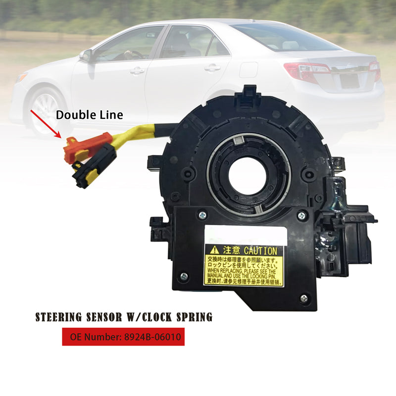 2012-2014 Camry 2013-2016 Avalon Steering Sensor 8924B-06010 w/Clock Spring