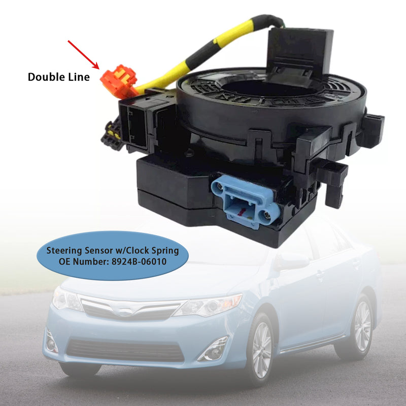 2012-2014 Camry 2013-2016 Avalon Steering Sensor 8924B-06010 w/Clock Spring