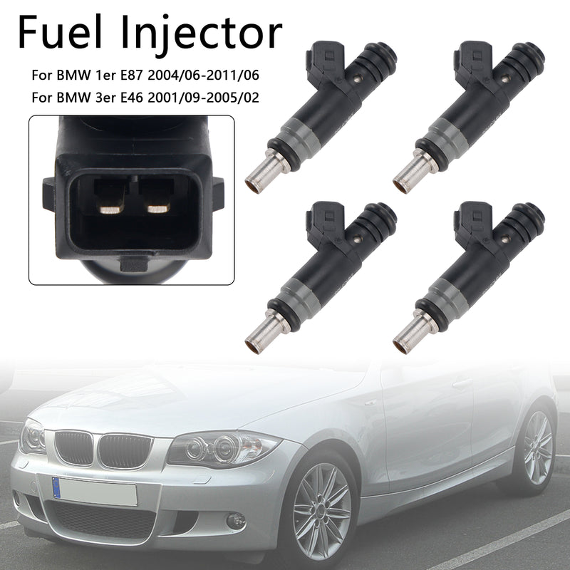 BMW 116i 120i 316i 318i 320i X3 Z4 7506158 4PCS Fuel Injector 13537506158
