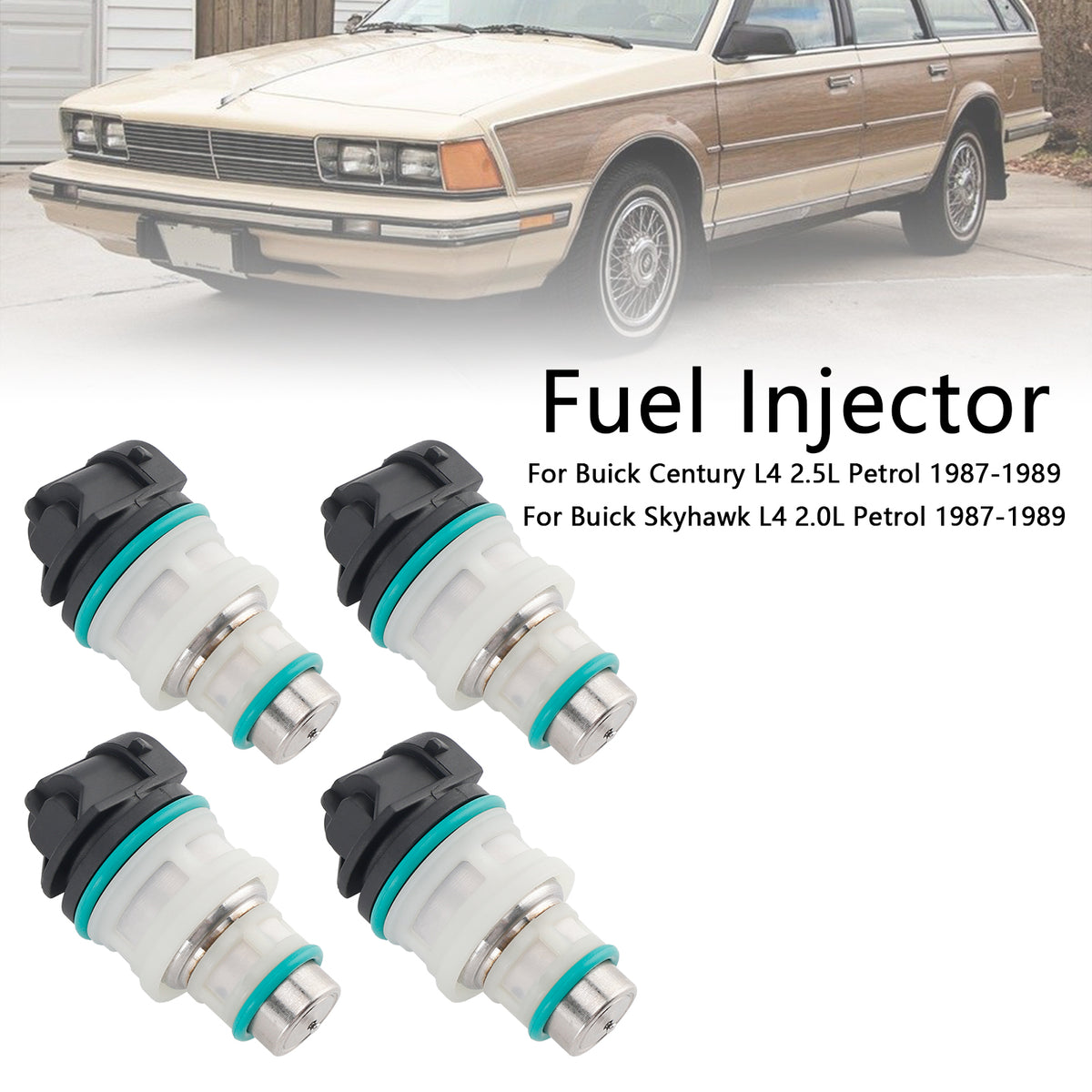 Chevy Cavalier Corsica Fit Buick Century 4PCS Fuel Injector 17111814
