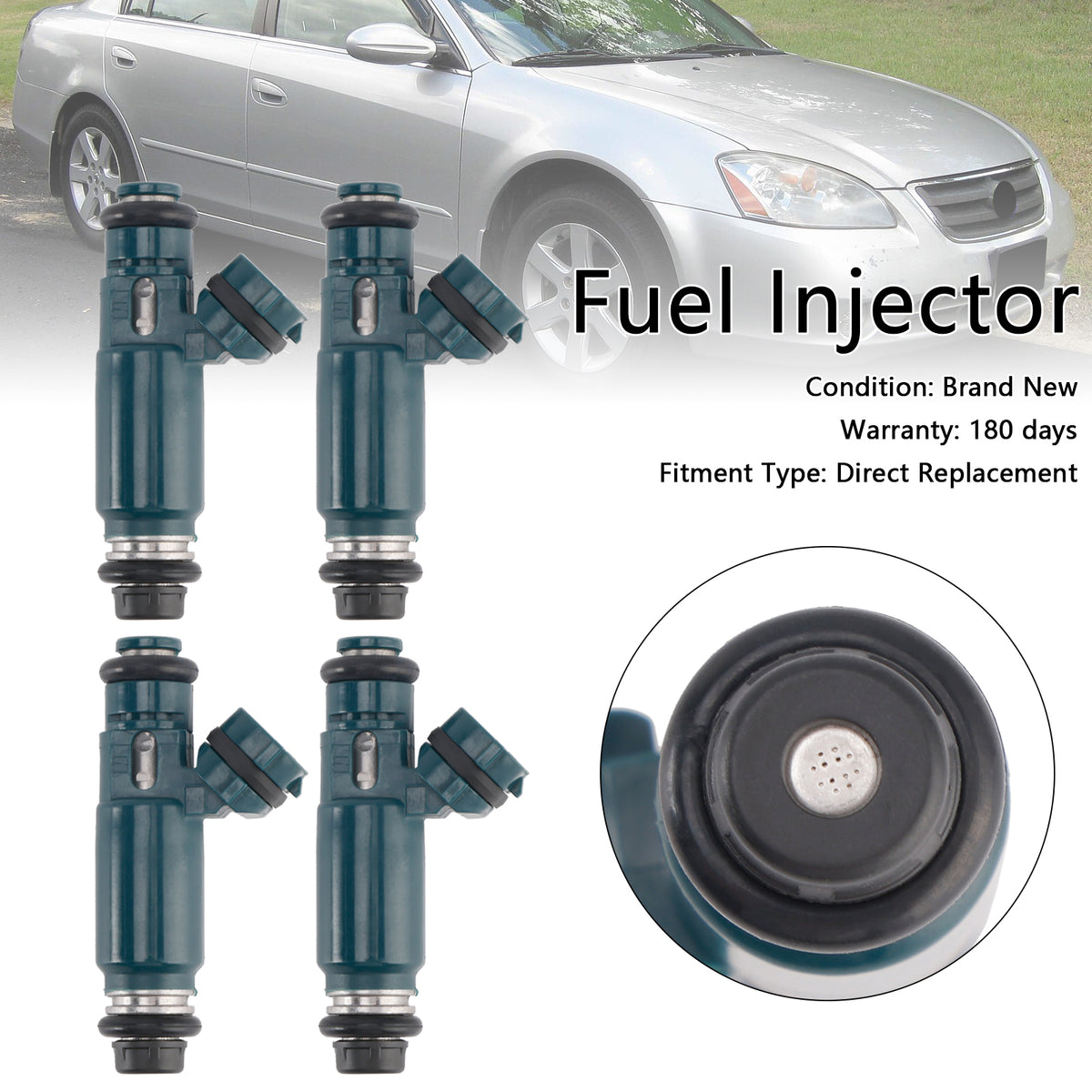 Nissan Altima Sentra 2.5L 2002-2006 4PCS Fuel Injector 195500-4390