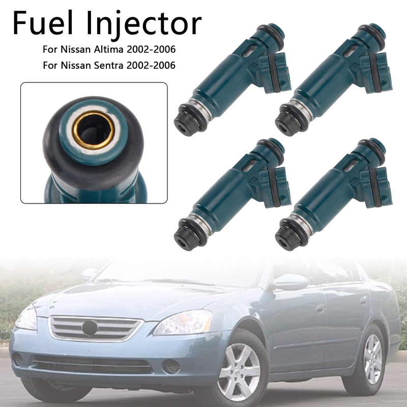 Nissan Altima Sentra 2.5L 2002-2006 4PCS Fuel Injector 195500-4390