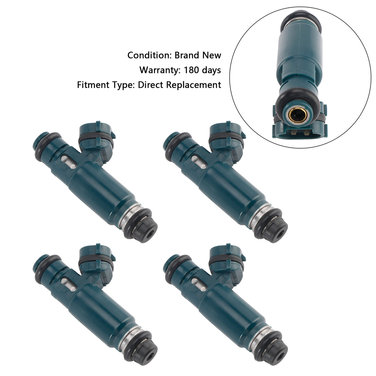 Nissan Altima Sentra 2.5L 2002-2006 4PCS Fuel Injector 195500-4390