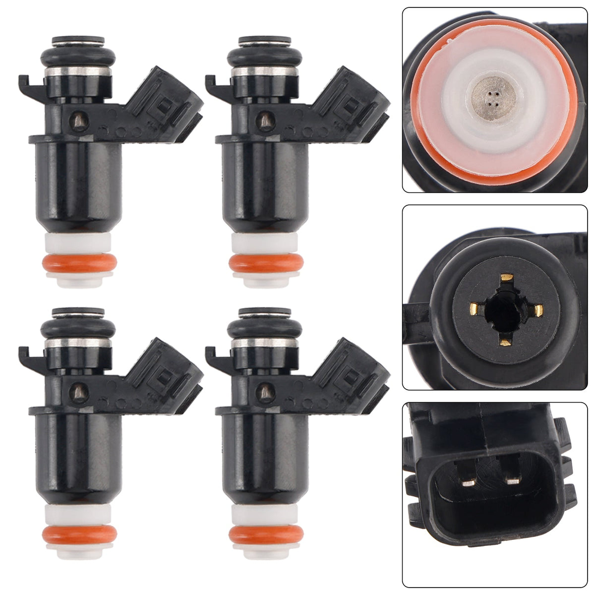4PCS 16450PLD003 Fuel Injector Fit ACURA EL Fit Honda Civic 1.7L 2001-2005