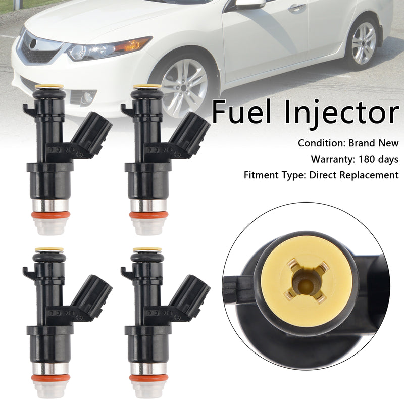 Honda Accord Civic CRV 2.4L 2008-2015 4PCS Fuel Injector 16450-R40-A01