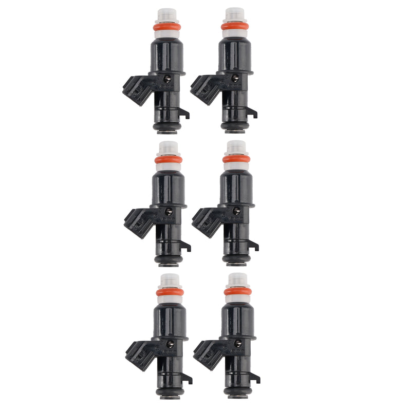 Honda MDX Tl Accord Pilot Fit Acura 6PCS Fuel Injector 16450-RCA-A01