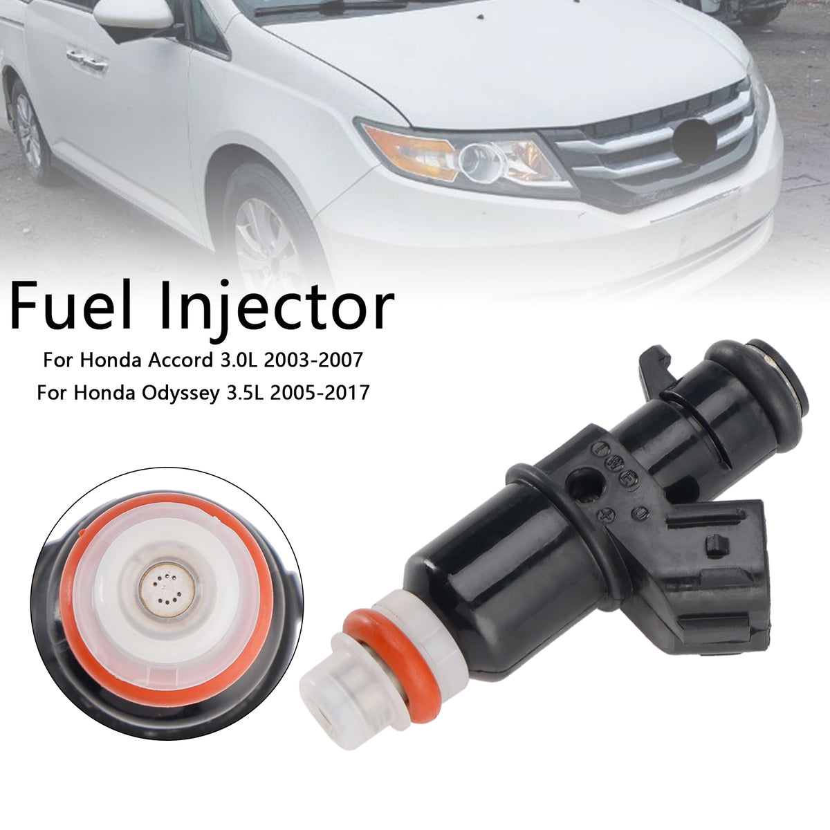 Honda MDX Tl Accord Pilot Fit Acura 1PCS Fuel Injector 16450-RCA-A01