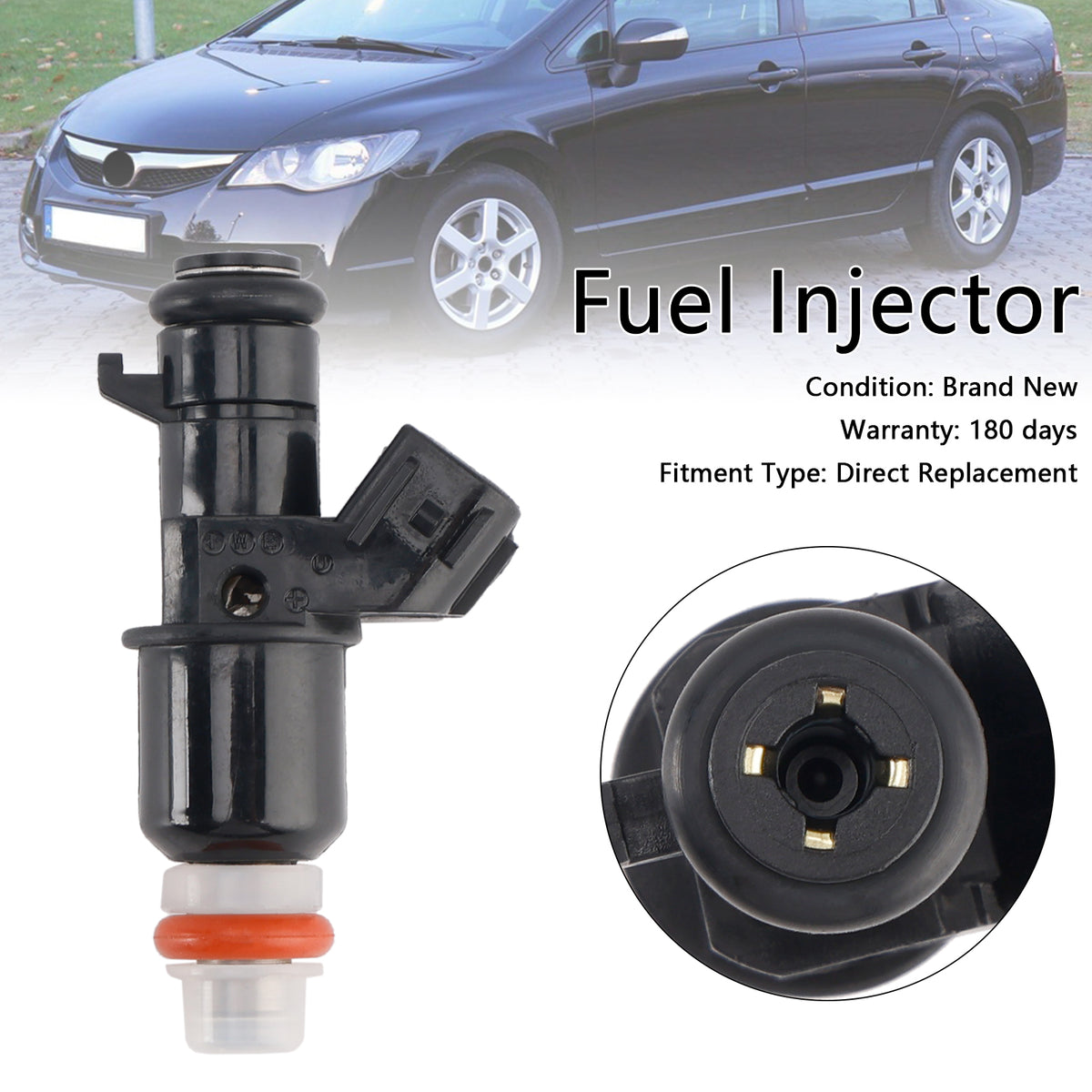 HONDA CIVIC 1.8L 2006-2014 MP4274 1PCS Fuel Injector 16450-PWC-J01