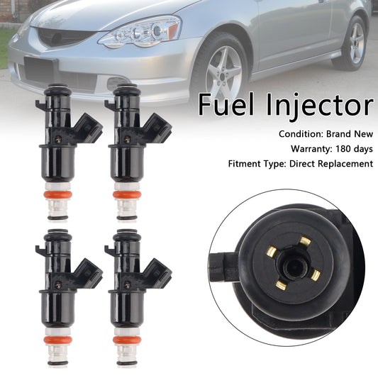 Acura RSX TYPE-S 2.0L 2002-2004 842-12290 4PCS Fuel Injector 16450-PRB-A01