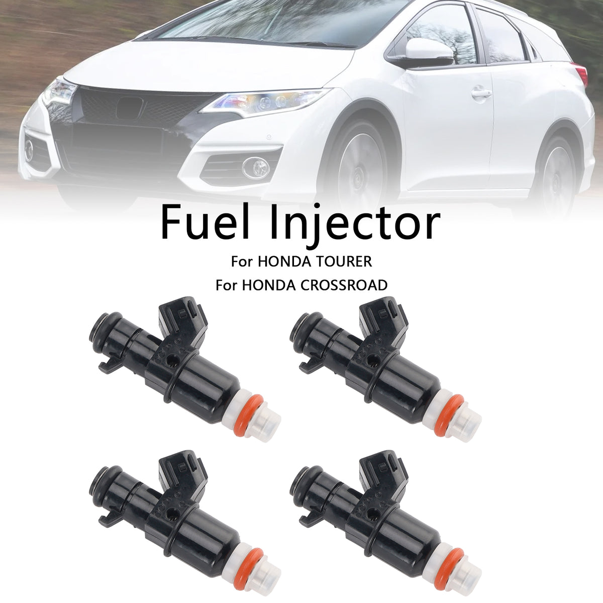 Honda Accord Civic Stream CRV Tourer 2.0L 4PCS Fuel Injector 16450-RZP-003