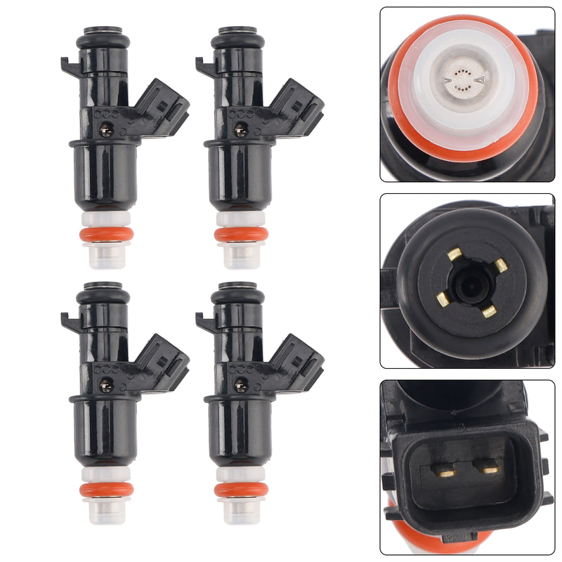 Honda Accord Civic Stream CRV Tourer 2.0L 4PCS Fuel Injector 16450-RZP-003