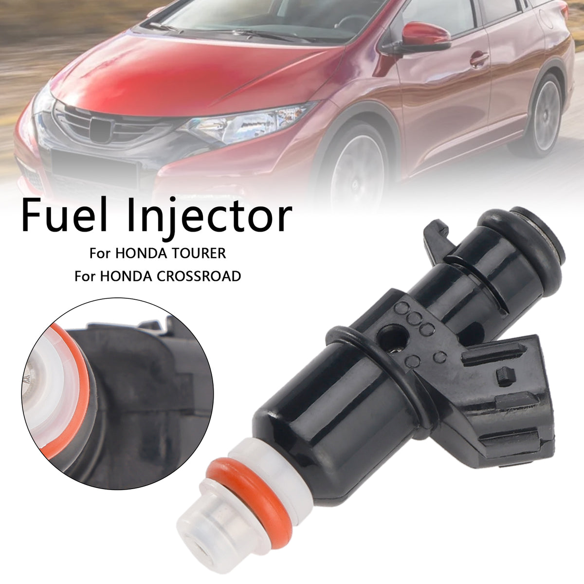 Honda Accord Civic Stream CRV Tourer 2.0L 1PCS Fuel Injector 16450-RZP-003
