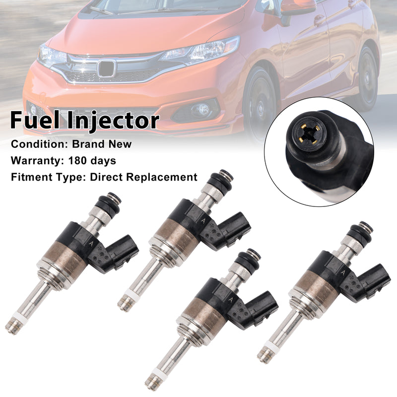 For Honda Fit 2015-2019 1.5L 4PCS Fuel Injector 16010-5R1-315