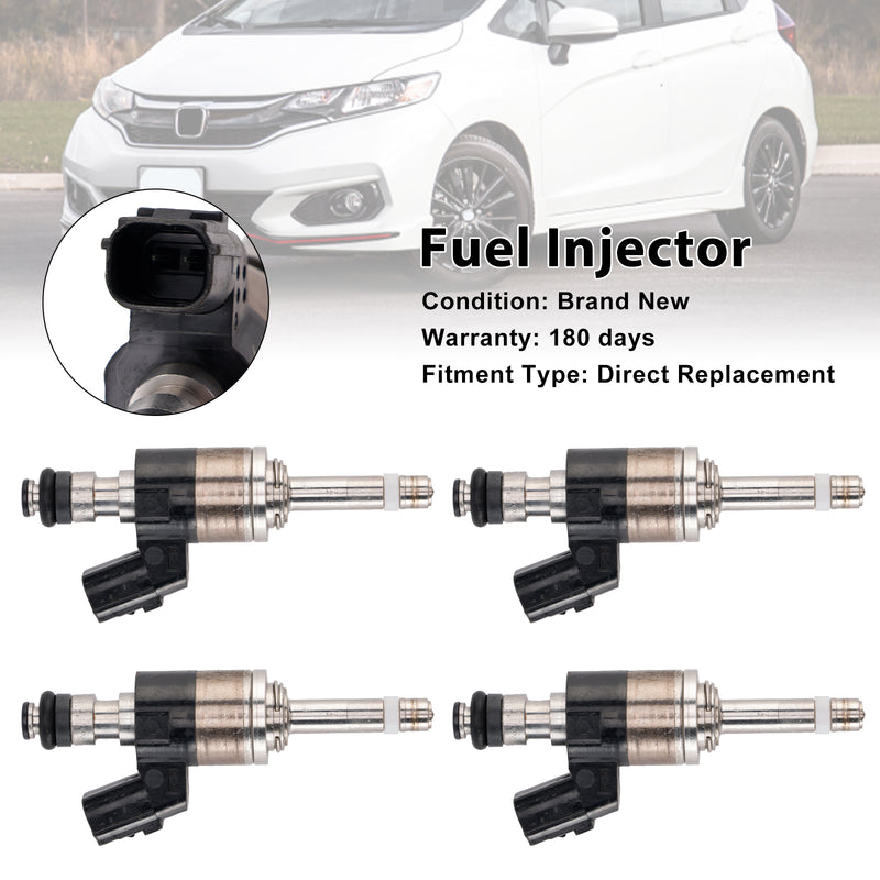 For Honda Fit 2015-2019 1.5L 4PCS Fuel Injector 16010-5R1-315