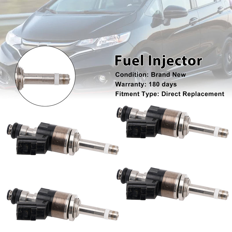 For Honda Fit 2015-2019 1.5L 4PCS Fuel Injector 16010-5R1-315