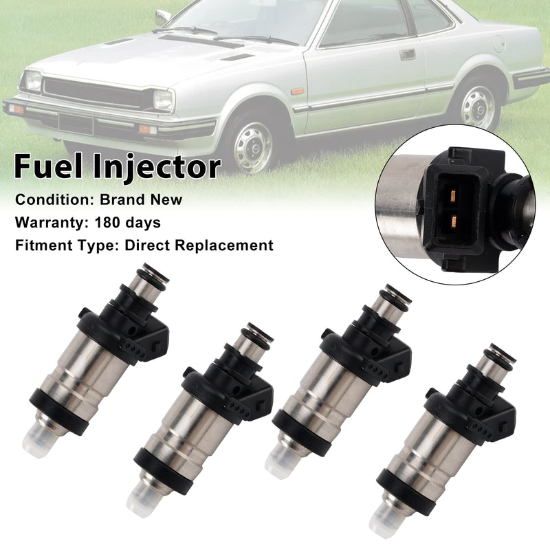 Honda Accord Prelude Civic 1990-1997 4PCS Fuel Injector 06164-P0A-000