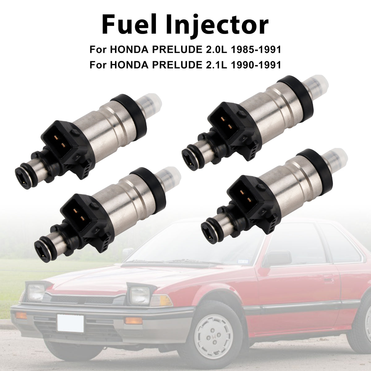 Honda Accord Prelude Civic 1990-1997 4PCS Fuel Injector 06164-P0A-000