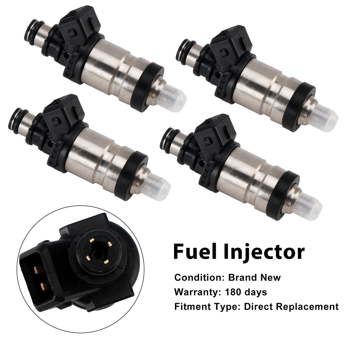 Honda Accord Prelude Civic 1990-1997 4PCS Fuel Injector 06164-P0A-000
