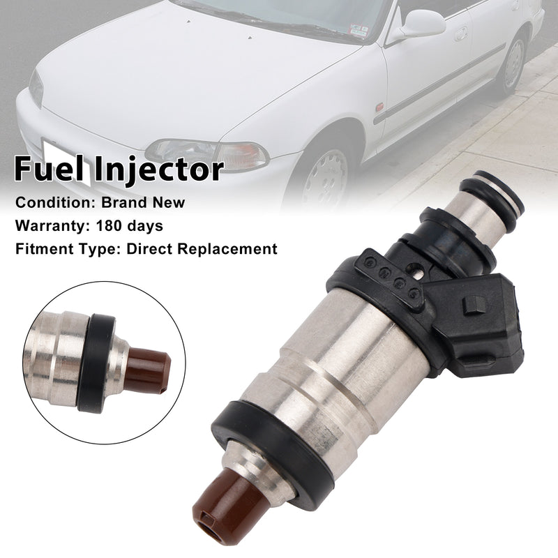 Civic Del Sol 1.5L 1.6L Integra 1.7L 1.8L 1PCS Fuel Injector 06164-P06-A01