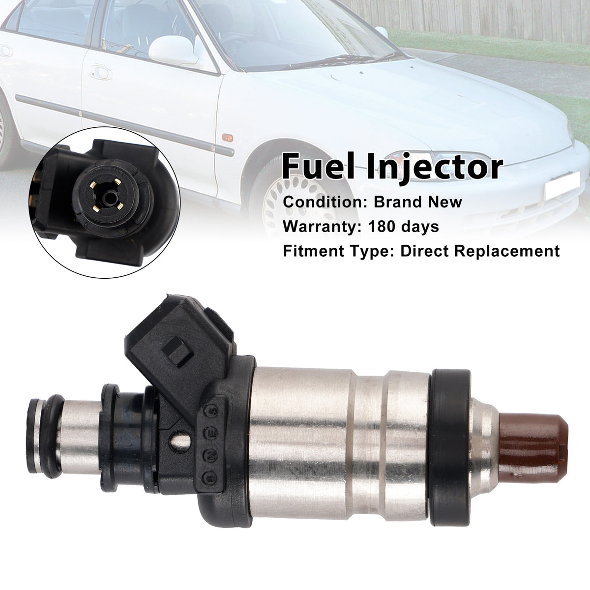 Civic Del Sol 1.5L 1.6L Integra 1.7L 1.8L 1PCS Fuel Injector 06164-P06-A01