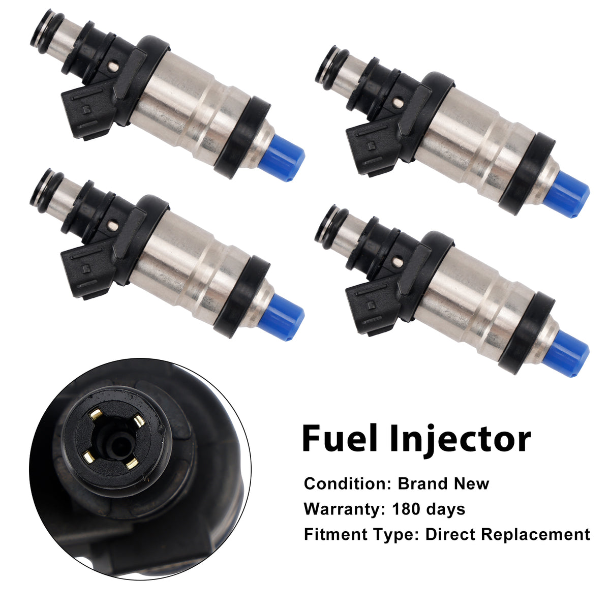 Acura Integra TL GS GS-R LS RS 1996-2001 4PCS Fuel Injector 06164-P72-010