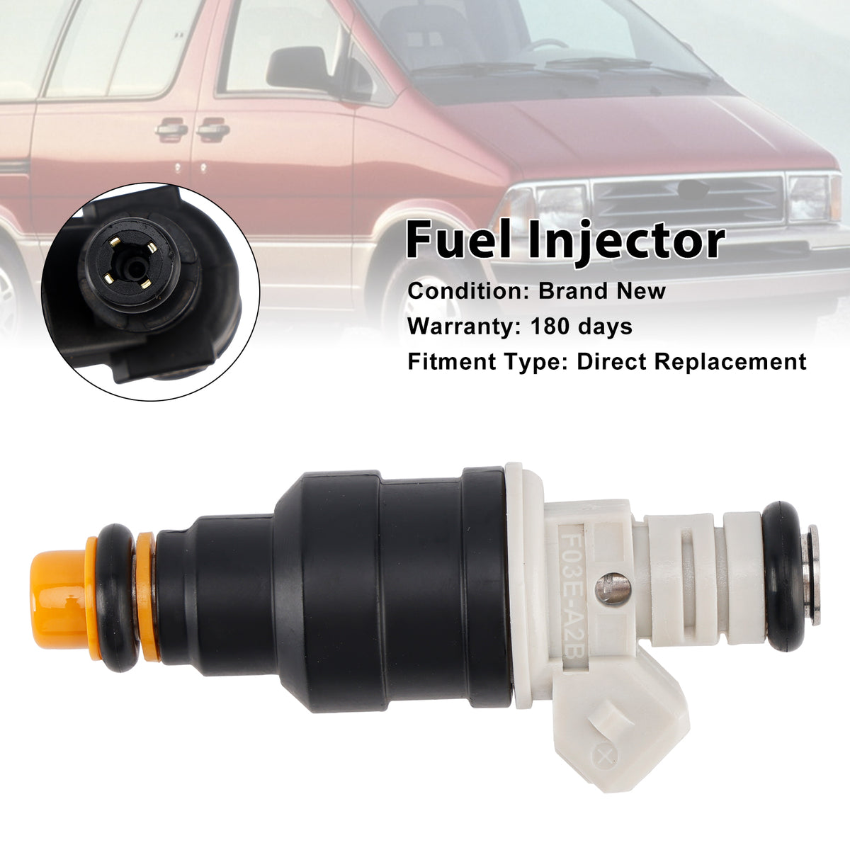 Ford Ranger 2.9L 3.0L 3.8L V6 1985-1997 F03E-A2B 1PCS Fuel Injector CM4670