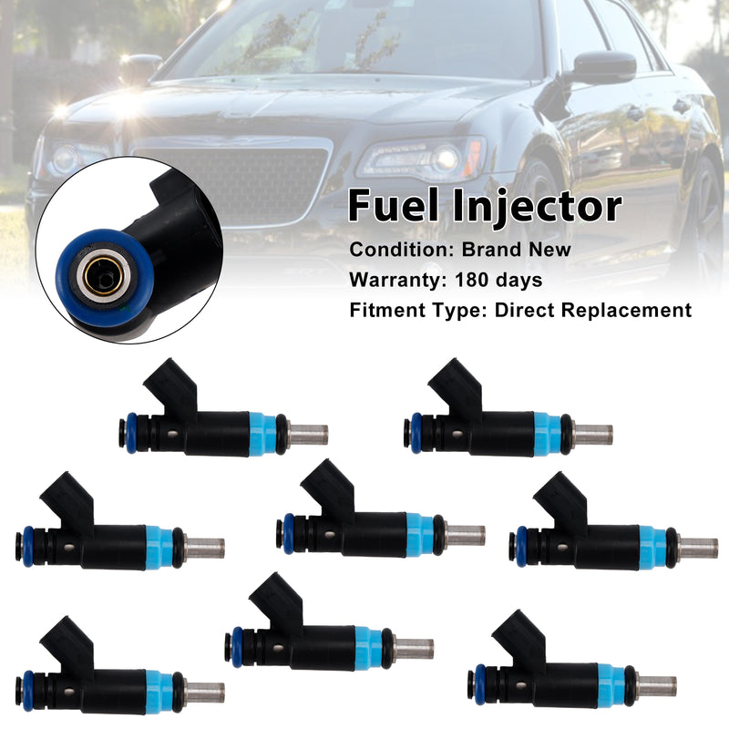 Dodge Charger Fit Grand Cherokee 2012-2021 8PCS Fuel Injector 05038337AB