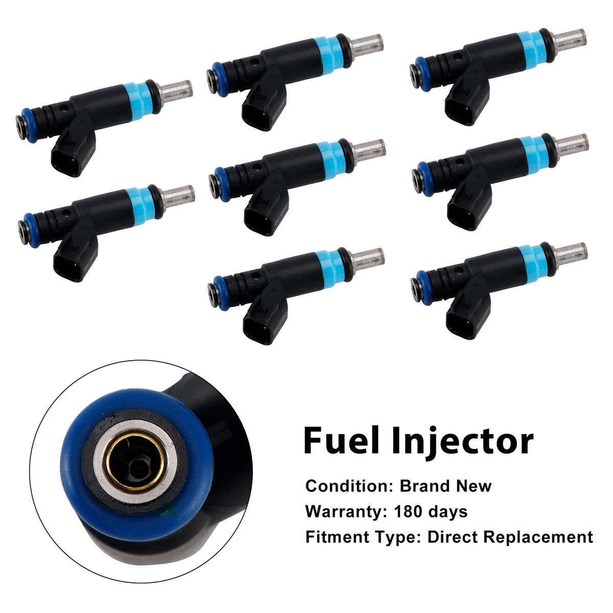 Dodge Charger Fit Grand Cherokee 2012-2021 8PCS Fuel Injector 05038337AB