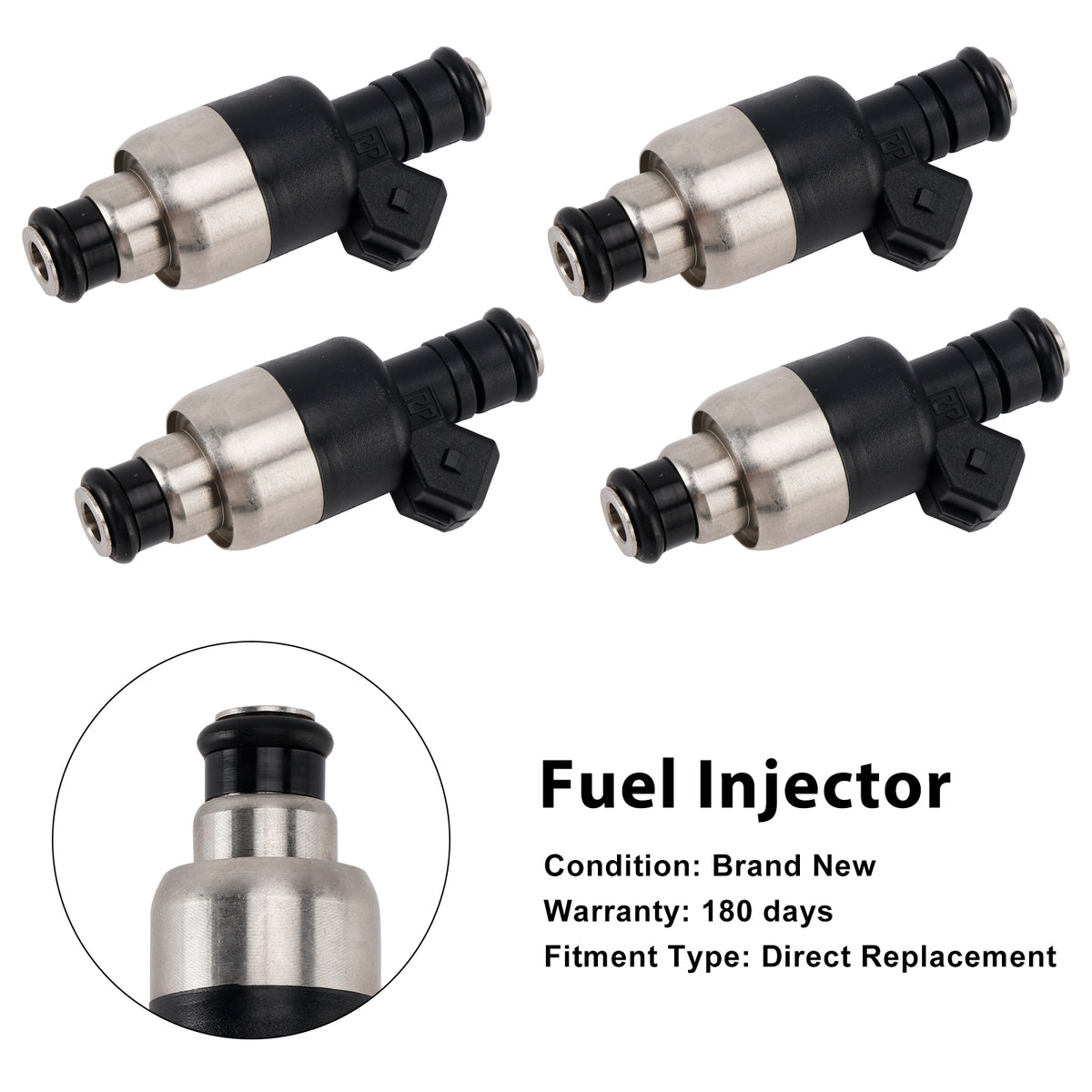 Daewoo Lanos 1997-2004 Fit Nexia 1995-1997 4PCS Fuel Injector 17109450