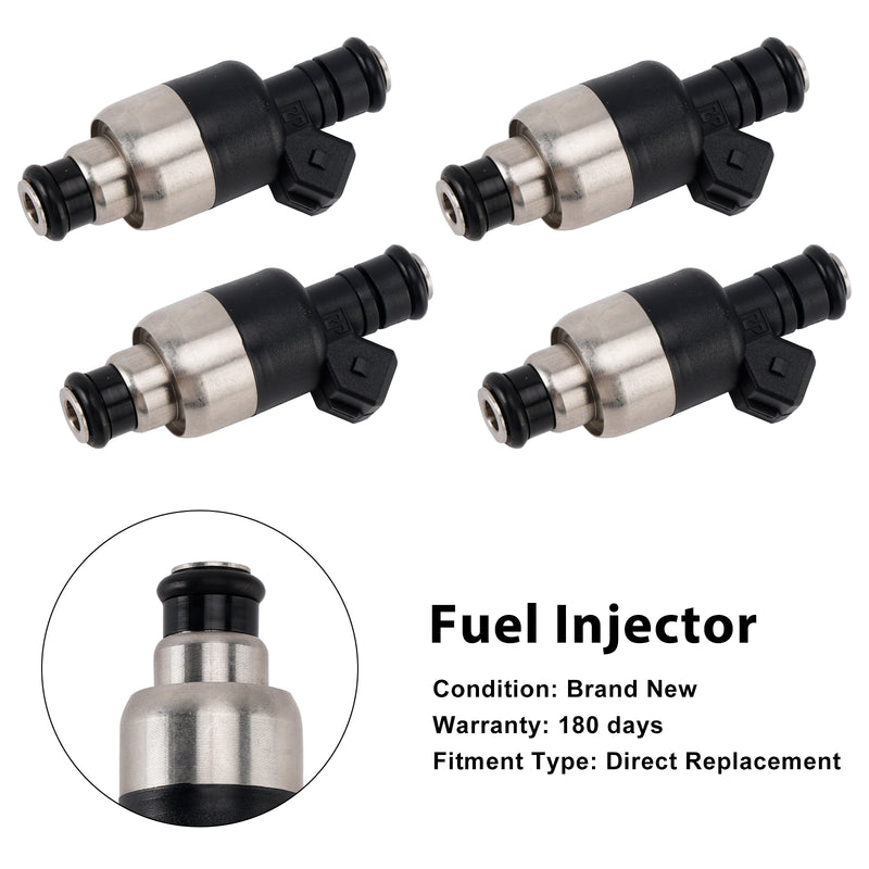 Daewoo Lanos 1997-2004 Fit Nexia 1995-1997 4PCS Fuel Injector 17109450