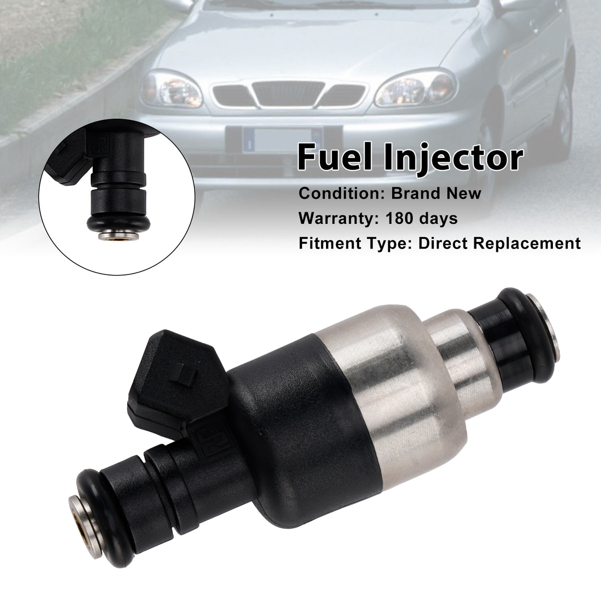 Daewoo Lanos 1997-2004 Fit Nexia 1995-1997 1PCS Fuel Injector 17109450