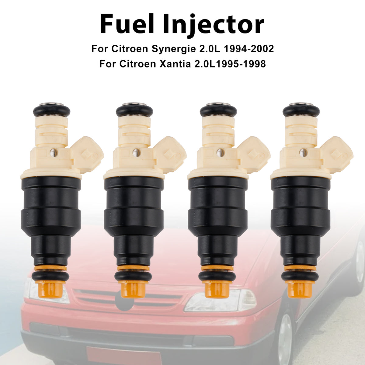 Ford Motorsport Escort RS Turbo Rst Beige 4PCS Fuel Injectors 0280150701