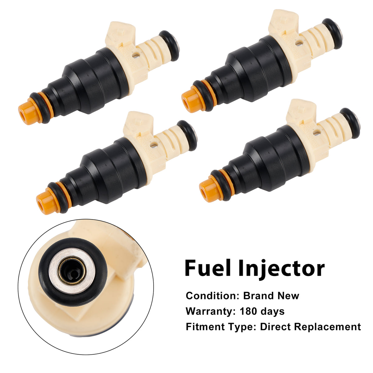 Ford Motorsport Escort RS Turbo Rst Beige 4PCS Fuel Injectors 0280150701