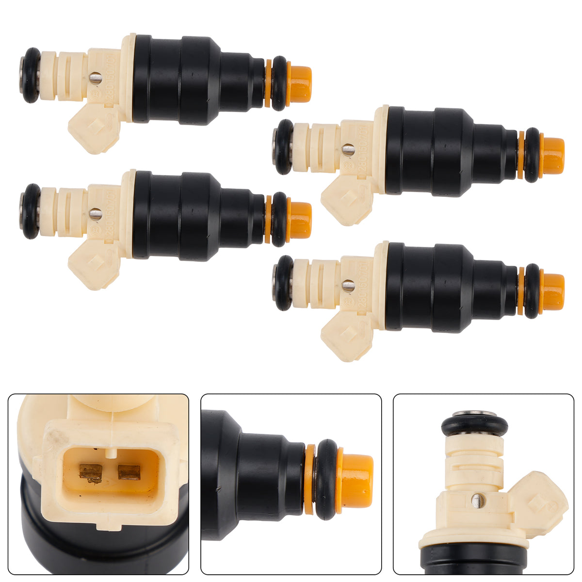 Ford Motorsport Escort RS Turbo Rst Beige 4PCS Fuel Injectors 0280150701