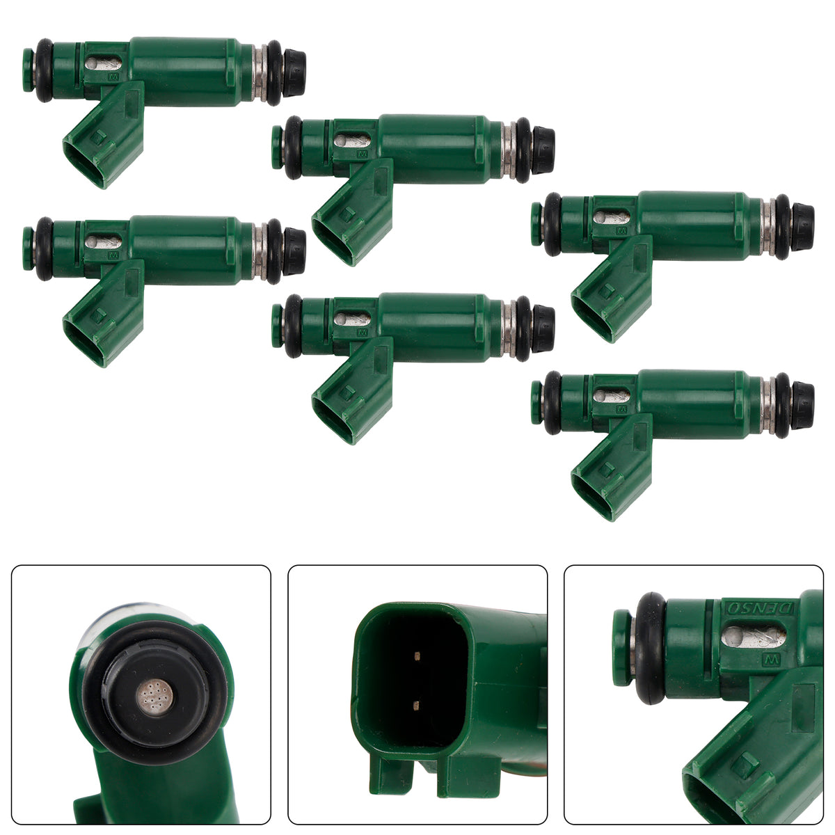 Jaguar X-Type 3.0L 2002-2008 V6 2.5L 1955004011 6PCS Fuel Injector 1X43-AB
