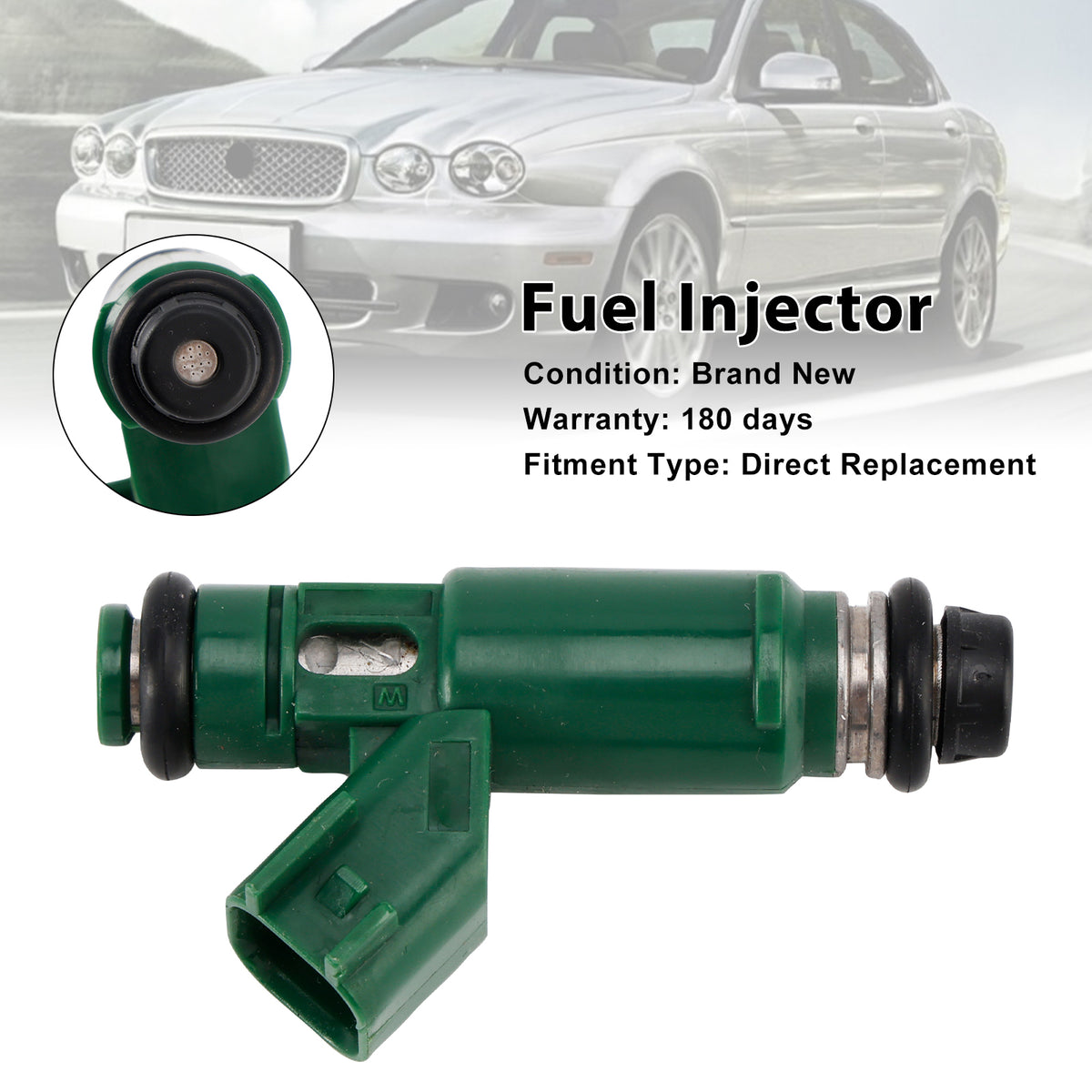 Jaguar X-Type 3.0L 2002-2008 V6 2.5L 1955004011 1PCS Fuel Injector 1X43-AB
