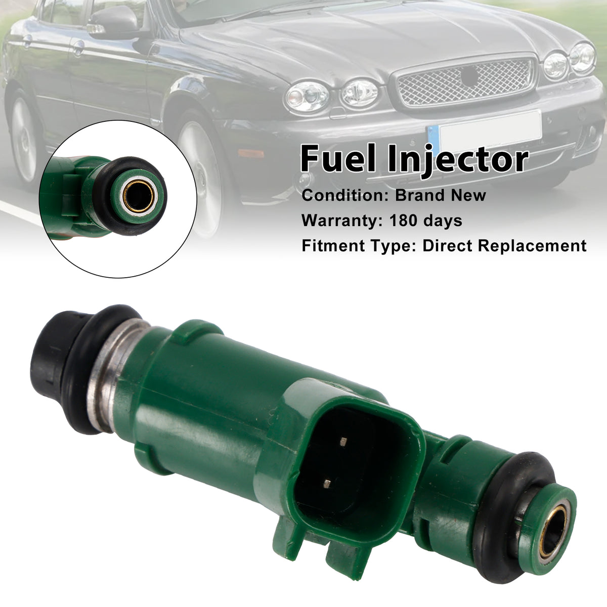 Jaguar X-Type 3.0L 2002-2008 V6 2.5L 1955004011 1PCS Fuel Injector 1X43-AB