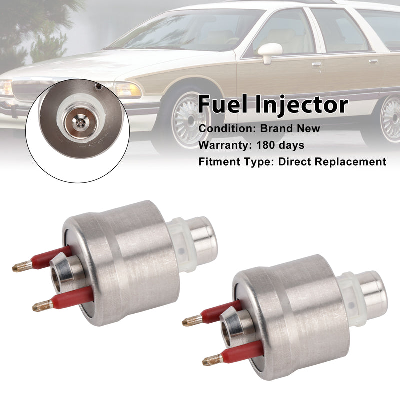 Chevrolet Tahoe Fit GMC Yukon Fit Buick V8 5.7L 2PCS Fuel Injector 17111864