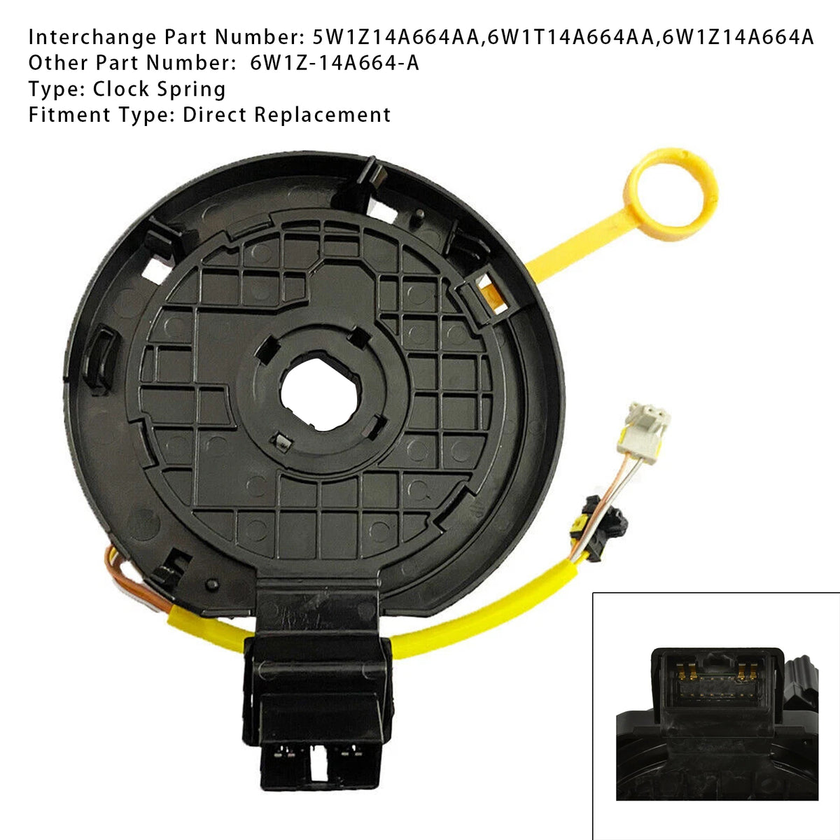 Ford Crown Victoria 2005-2011 Clock Spring 6W1Z-14A664-A