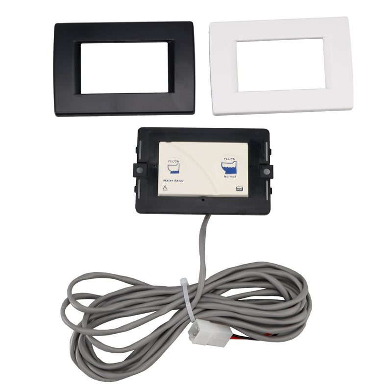36387 Wall Switch for the Tecma RV Toilet Silence Plus- 2 Button Wall Switch