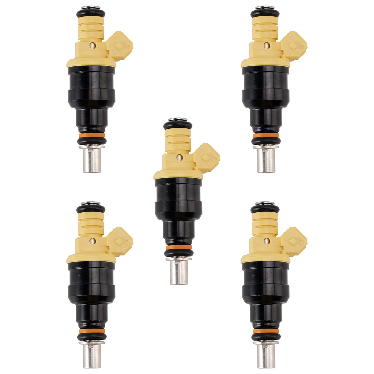Volvo 850 2.4L 2.0L I5 1991-1997 852-12141 5PCS Fuel Injector 0280150779