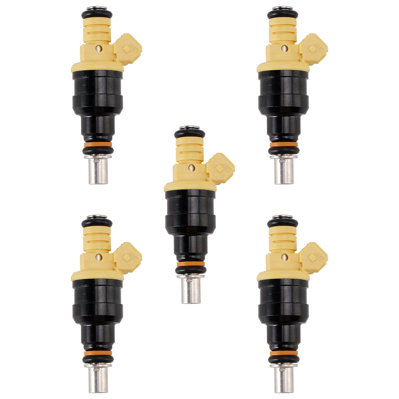 Volvo 850 2.4L 2.0L I5 1991-1997 852-12141 5PCS Fuel Injector 0280150779