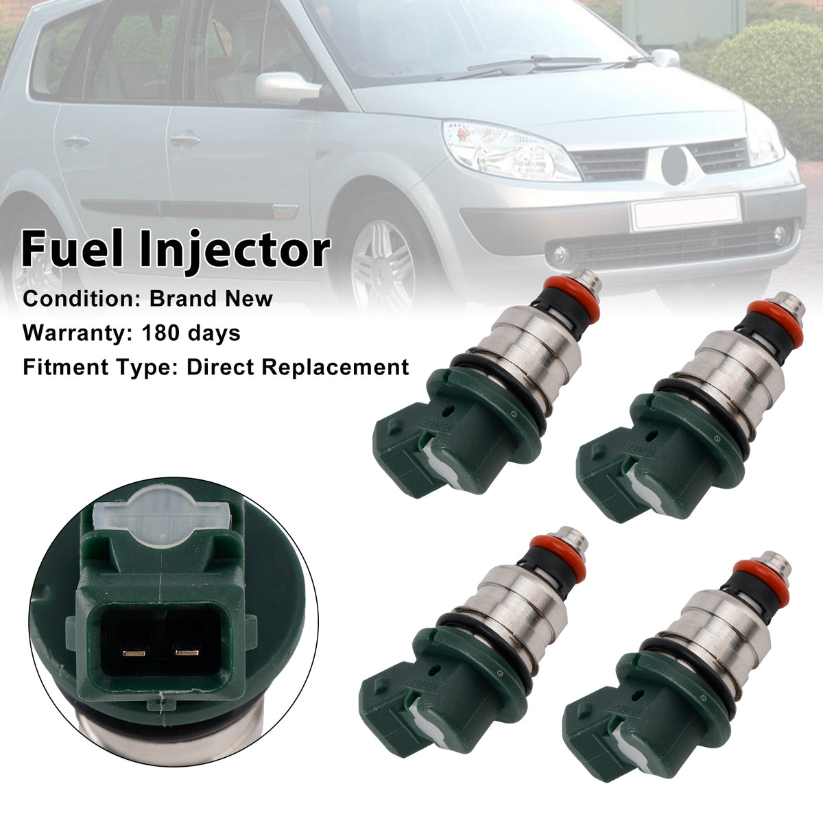 Renault Laguna Espace Megane Scenic 2.0L 4PCS Fuel Injector 7700867867