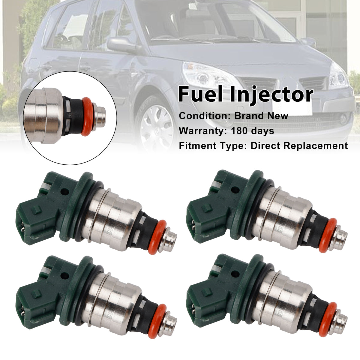 Renault Laguna Espace Megane Scenic 2.0L 4PCS Fuel Injector 7700867867