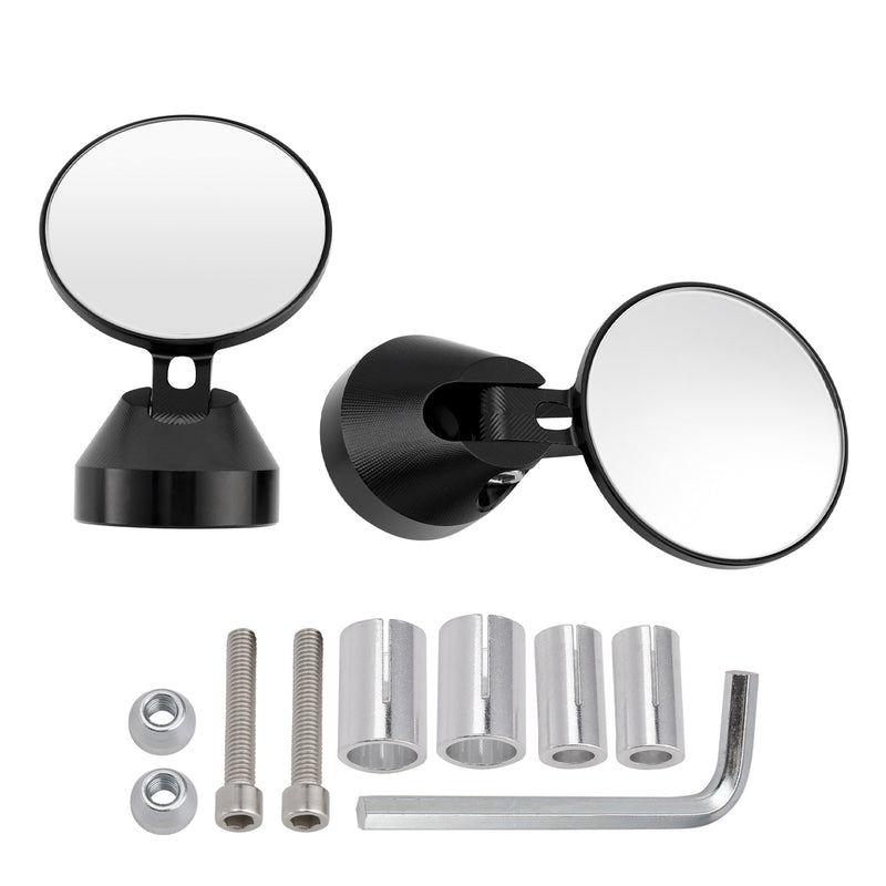 Vespa Sprint Primavera 50 125 150 CNC ?50mm Mini Handlebar End Mirror Set