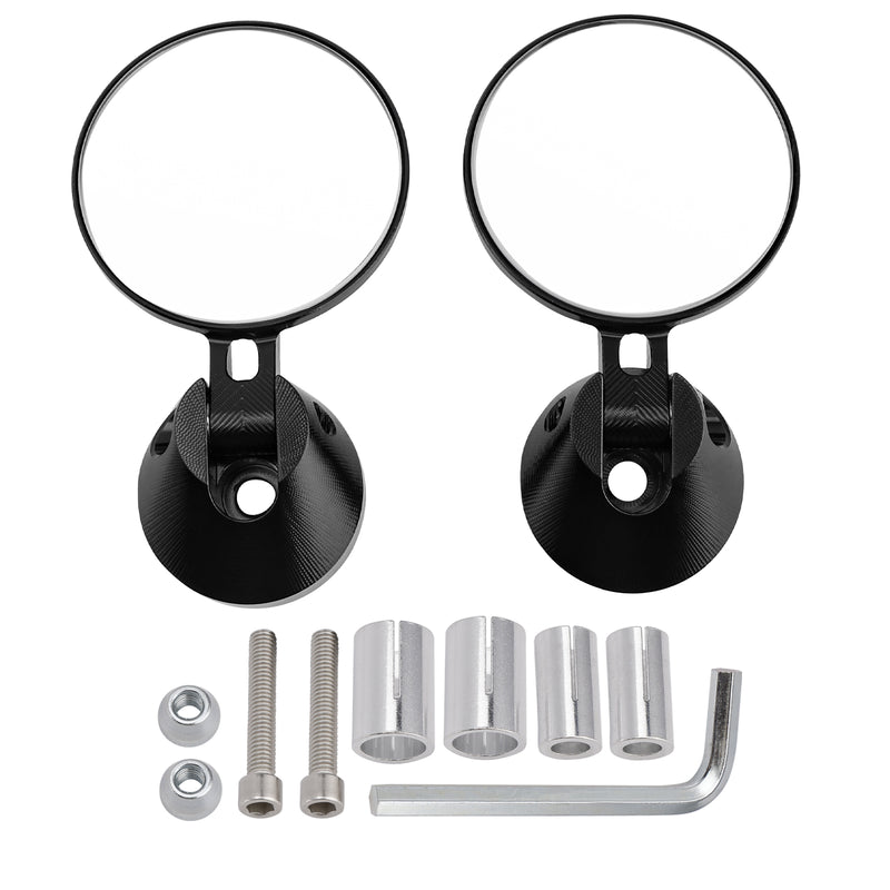 Vespa Sprint Primavera 50 125 150 CNC ?50mm Mini Handlebar End Mirror Set