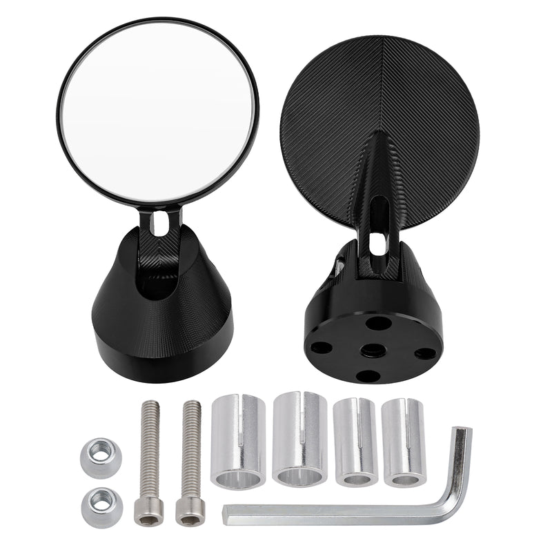 Vespa Sprint Primavera 50 125 150 CNC ?50mm Mini Handlebar End Mirror Set